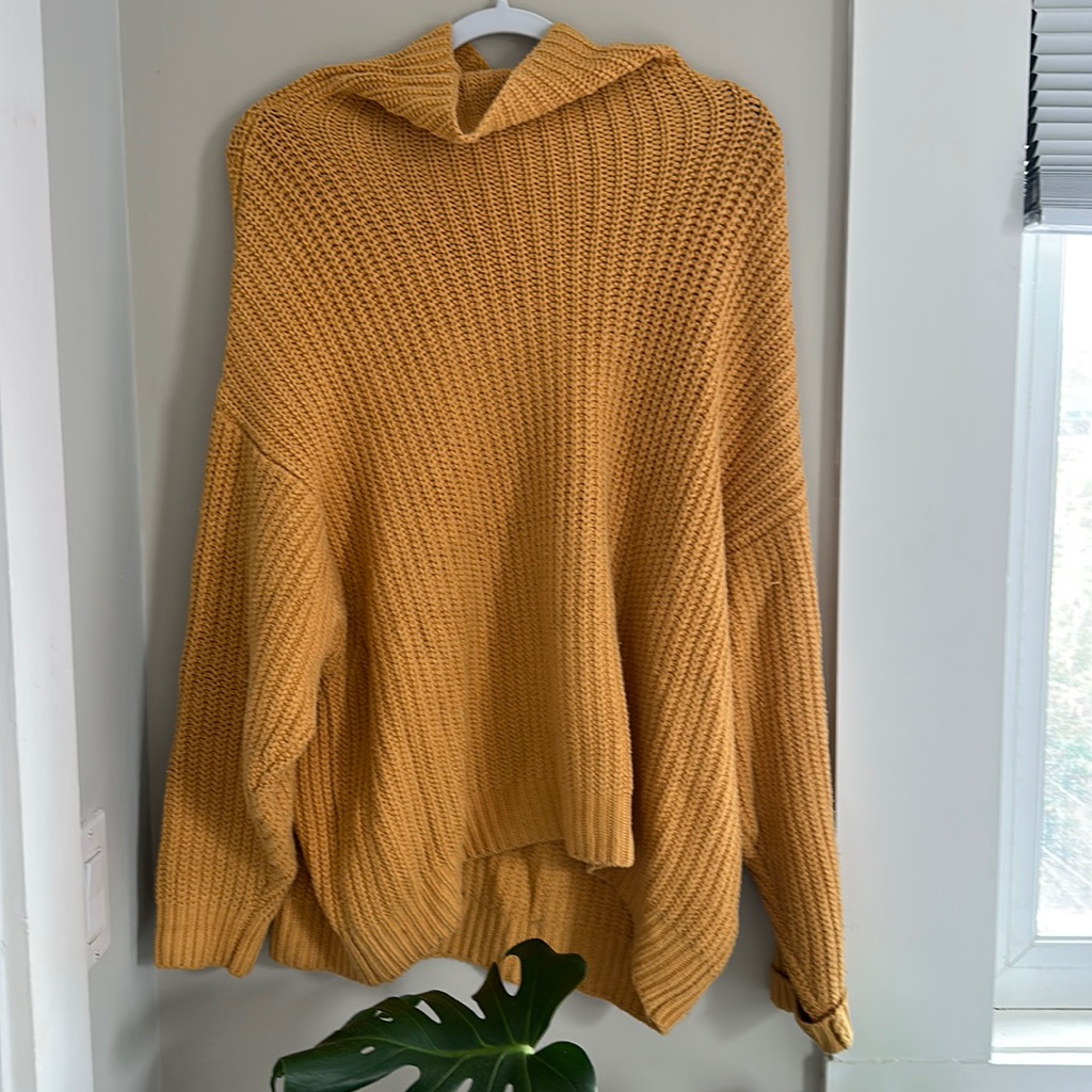Free People Turtleneck Oversized Sweater